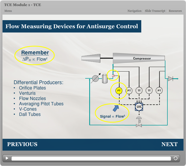 Tier 1 Course 6 Transmitters and Control Elements Compressor